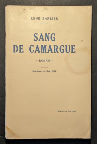 Barbier sang de - de, camargue