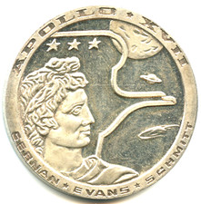 Médaille argent  Apollo XVII
