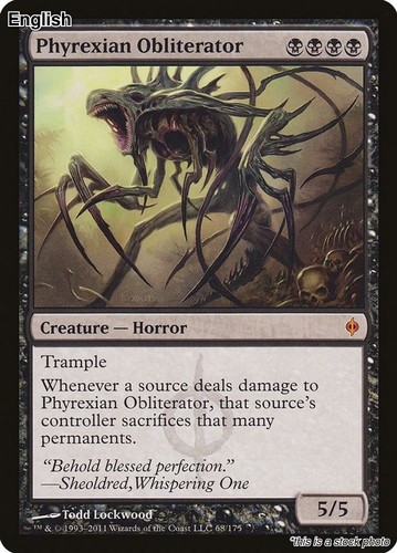 Phyrexian obliterator nph - phyrexian, [nph
