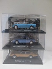 LOT 3 Voitures RENE BONNET