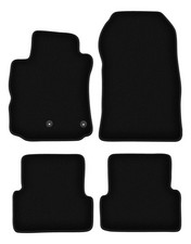 Tapis de sol en velours noir pour Renault Modus année 2004-2012 set 4 pièces
