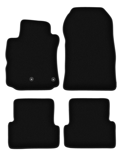 Tapis sol velours noir - tapis, de