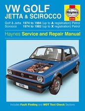 Golf Jetta Scirocco Mk 1 74-84
