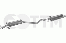 Ligne D'échappement Silencieux pour OPEL ASTRA F 1.7 D 1.8 2.0 1991-1998