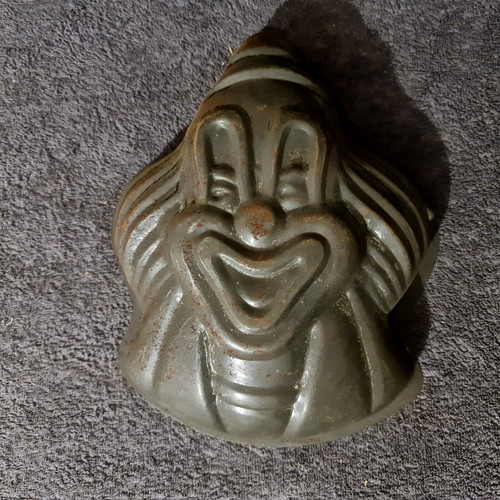 Ancien moule gâteau tête - gâteau, "tête