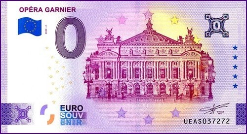 Ueas opera garnier billet - /,