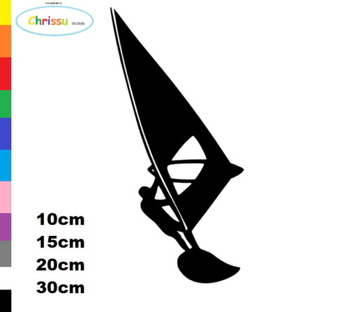 Surf wind surfer autocollant - surf,