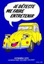 CITROEN 2CV - 2 CV JE DETESTE