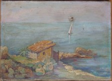 Marine Bord de mer Peinture