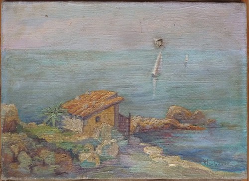 Marine bord mer peinture - de,