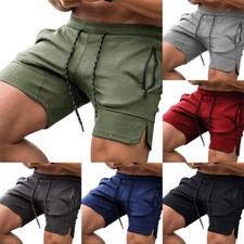 Shorts Pour Hommes Shorts De Fitness Athlétiques Avec Poches Pantalons De /