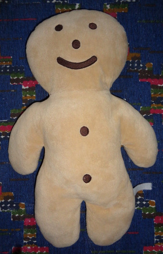 Doudou peluche biscuit - ib/,