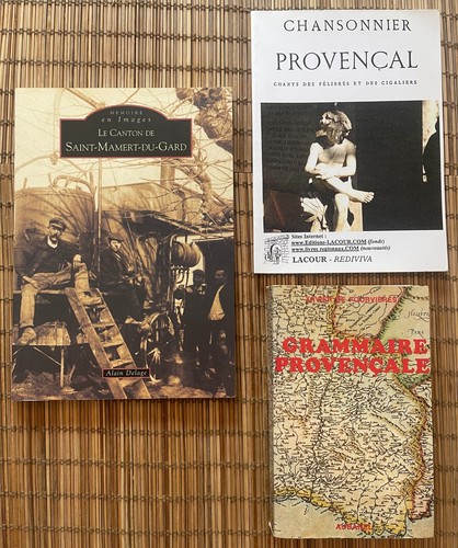 Lot livres provence gard - 3,