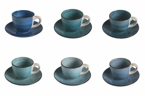 Lot tasses café 90 - lot, 6
