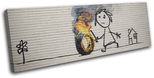 Banksy graffiti school - banksy,