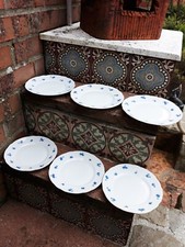 Lot assiettes dessert - 6,