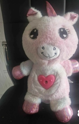 Licorne peluche interactive - peluche,