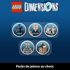 Lego Dimensions - Lot Jetons -