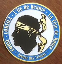 CORSE CORSICA MÉDAILLE ATELIER DES TRÉSORS PAS MONNAIE DE PARIS JETON MEDALS