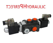 Distributeur 1 fonction électrique double effet 12V DC 50L/min