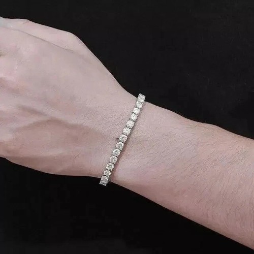 Plaqué blanc argent ct - blanc, 5