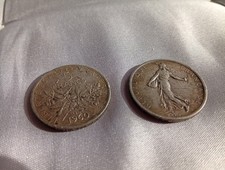 pièce argent 5 francs semeuse