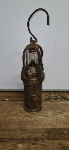 Ancienne lampe mineur - ancienne,