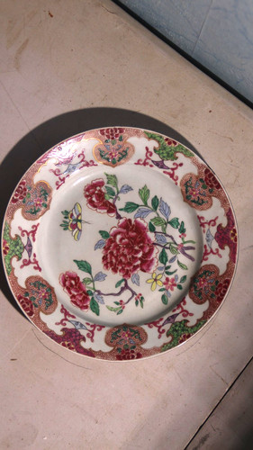 Assiette porcelaine asie - assiette,