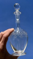 BACCARAT SEVIGNE LIQUOR CORDIAL DECANTER CARAFE CAVE A LIQUEUR CRISTAL GRAVÉ