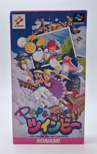 Pop twinbee nintendo super - nintendo,