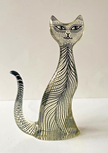 Sculpture lucite grand - ,