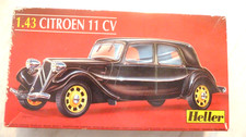 Maquette Kit HELLER - Citroën Traction Avant 1cv  au 1/43