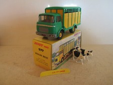 DINKY 577 BERLIET GAK LIVESTOCK TRUCK BERLIET GAK BETAILLERE MIB 9 EN BOITE LOOK