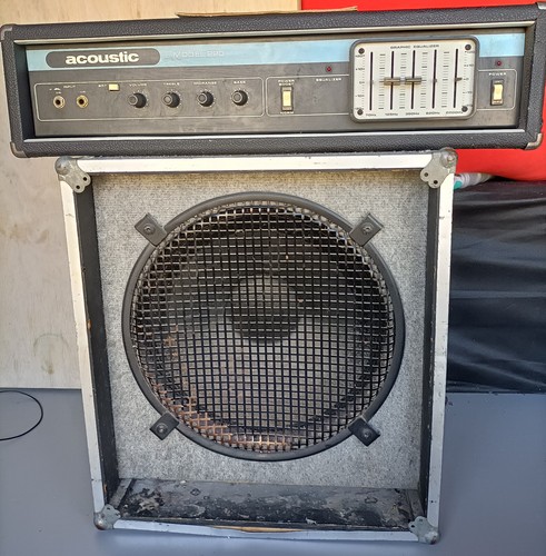 Tête ampli basse acoustic - d'ampli,