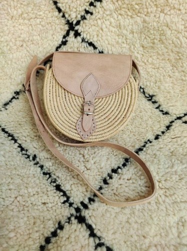 Crossbody bag sac raphia - crossbody,