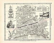 NICE - Plan de Ville Ancien -