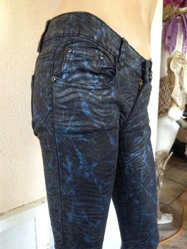Jeans leopart zebre noir - leopart,