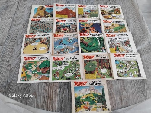 Asterix mini livres 18 - asterix, 17/18
