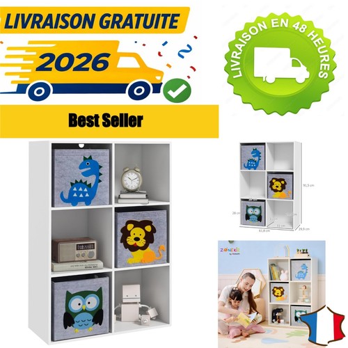 Meuble rangement enfant - , 6