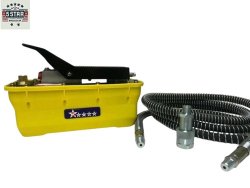 New hydraulic air - air, pedal