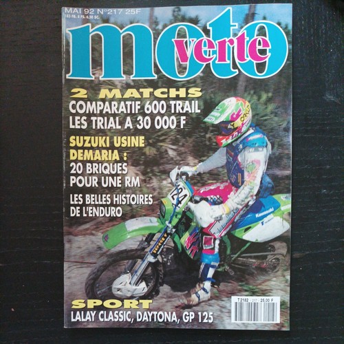 Moto verte 217 honda - nx, 650