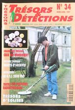 Détection-Chasse aux trésors n°34 du 3/1997; Les trésors d'églises/ Vaudois