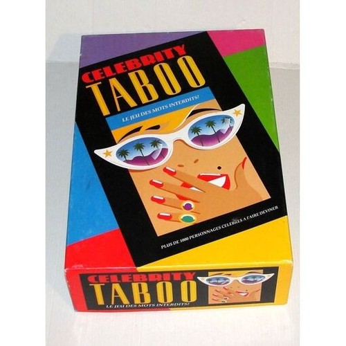 Jeu societe celebrity taboo - societe,