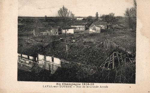 Cpa champagne 1914 - 1914/18, laval