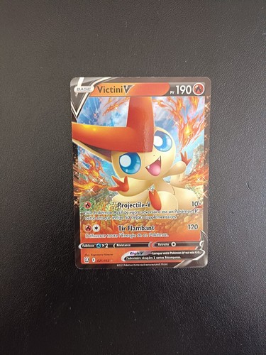 Carte pokémon victini - pokémon, v