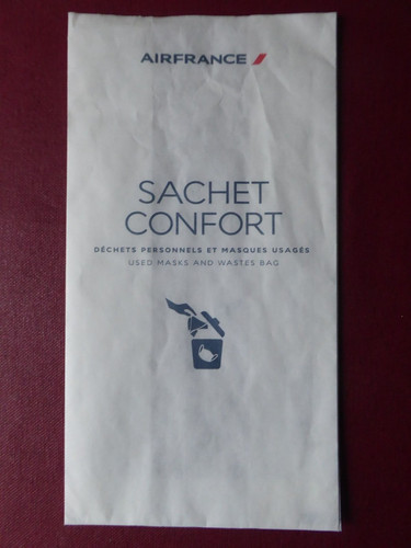 Sickness bag sachet - sickness, confort