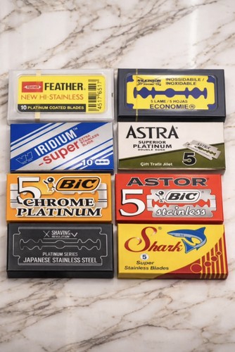 Razor blades variety - de,