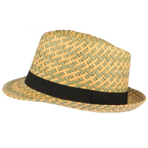 Chapeau trilby paille - , et