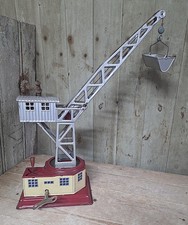 Ancien jouet Grue en tole