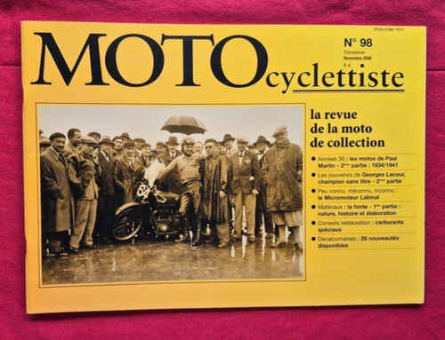 Revue motocyclettiste - revue, /